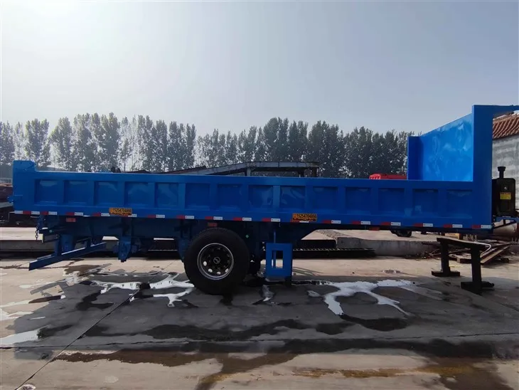 Задно самосвално полу{0}}ремарке